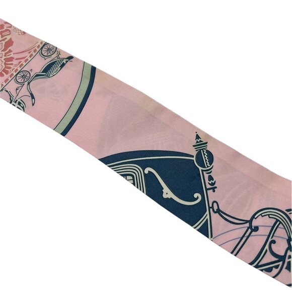 Hermès Ex-Libris Silk Scarf 100% Silk - Picture 6 of 11